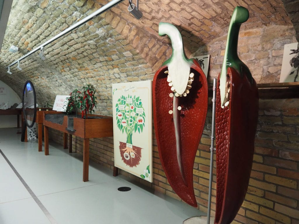 Das Paprikamuseum auf dem Donauradweg in Ungarn